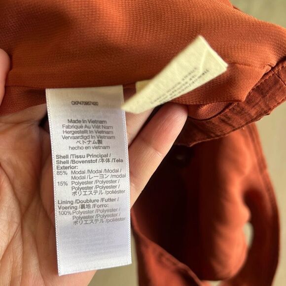 Madewell women crop top size 0 - Picture 7 of 8